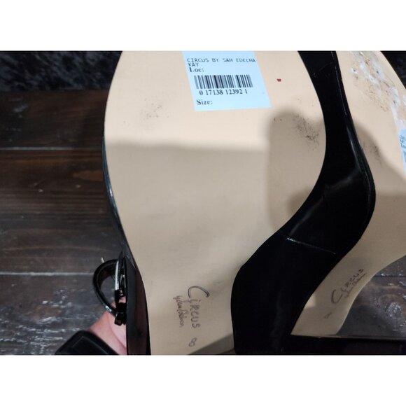 NEW Circus NY by Sam Edelman Kay Black Mary Jane Platform Pumps/Sz. 8 - Picture 9 of 9